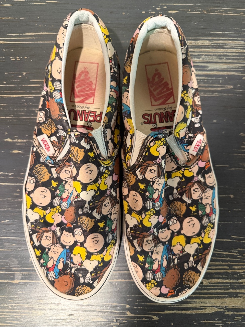 Vans X Peanuts Slip-On Sneakers